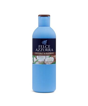 Felce Azzurra Coconut And Bamboo - Vitality Essence Body Wash - For Vitalizing Moments In The Shower - Leaves Skin Hydrated And Pleasantly Scented - Suitable For All Skin Types - 22 Oz