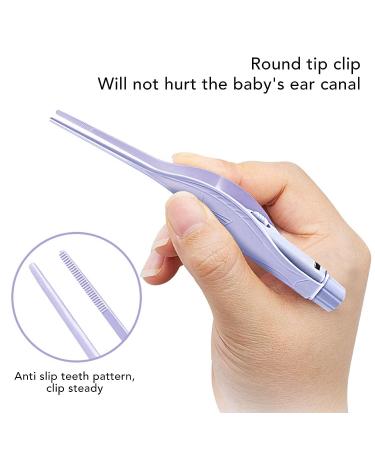 Baby Ear Wax Cleaner with LED Lighting - Visual Ear Wax Removal Tool for Kids | Soft Spoon and Tweezers Set for Ear Care - Buy Online on GoSupps.com