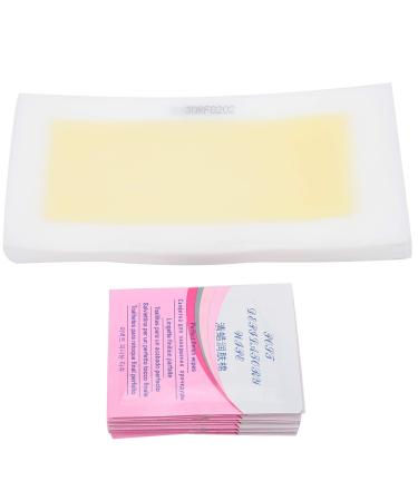 60PCs unisex wax paper portable fast-acting facial hair removal wax strip drainage paper for leg-axle cavity legs