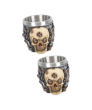 Beaupretty 2st soap shell Snice bowl made of stainless steel shaving soap shaved bowl bowl with shaving cream shaving cup for a beard shaving foam shell man shaving brushes rustproof steel shave