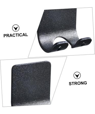 Osaladi 4-Piece Wall Bracket Hooks - Space Aluminum Razor Holder & Clothes Rack - DIY Bathroom & Cabinet Storage Solution - Buy Online on GoSupps.com