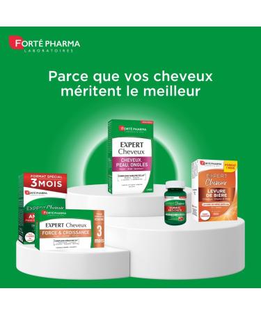 Fort Pharma - Expert Hair Skin Nails - 3in1 beauty food supplement Sublime radiance complex - Vitamin B6 Zinc B - Buy Online on GoSupps.com