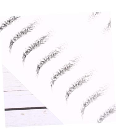 FOMIYES 6 Sheets Makeup Stickers Black Stickers 6d Eyebrow Stickers Transfer Stickers Modify The Lazy 3d - Buy Online on GoSupps.com