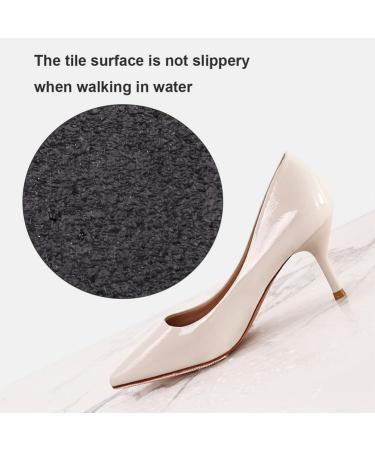 Beaupretty Anti-Slip Shoe Pads - Sole Protection Film & Clear Rubber Stickers for High Heels | Noise Reduction & Grip | 40x10 cm Black - Buy Online on GoSupps.com
