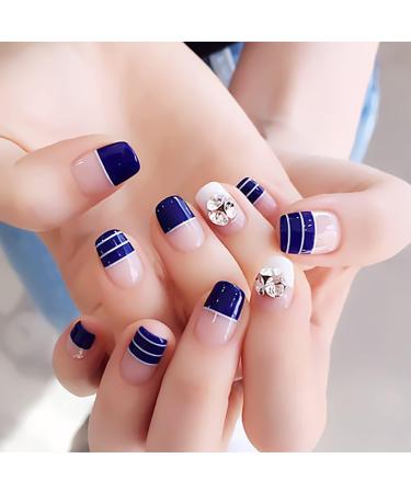 SILPECWEE 4500 French Tip Nail Guides - Self Adhesive Stencils for French Manicure - Nail Design Tool for Nail Art - Straight Line Design - 90 Sheets - Buy Online on GoSupps.com