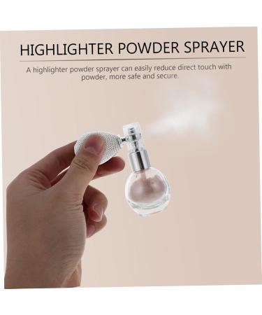 FOMIYES 2pcs Spray Glitter Hair Gel Highlighters Pressed Powder Makeup Powder Sprayer Powder Bottle Liquid As Shown 1x2pcs 7.5x6cmx2pcs - Buy Online on GoSupps.com