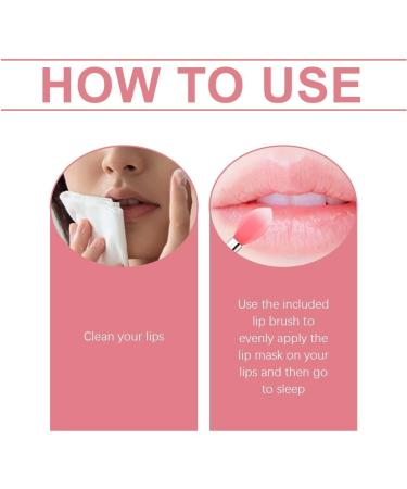 Lip Sleeping Masks Lip Sleep Masks Overnight Anti-Chapped Lip Skincare Lip Oils Fruity Scent Lip Skin Care Lip Cream for Dry Chapped Peeling Cracked Lips Fades Lip Lines Lip Balm for Moisture berry - Buy Online on GoSupps.com