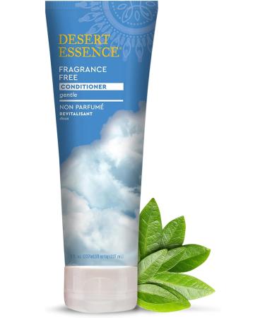 Desert Essence Fragrance-Free Conditioner - Pure - 8 Fl Oz | Glossy Shine, Smooths & Softens Hair | Green Tea, Jojoba Oil, Vitamin B5 - Buy Online on GoSupps.com
