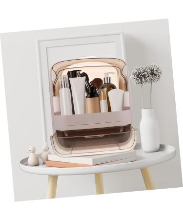 Housoutil Cosmetic Storage Box Decor Storage Boxes with Lids Makeup Home Supply - Eye Shadow Box Miss 21x19cm Pink - Buy Online on GoSupps.com