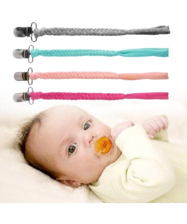 Gebr Handmade Personalized Pacifier Chain for Babies | Fall Colors | Custom Nipple Clip | Premium Quality - Buy Online on GoSupps.com