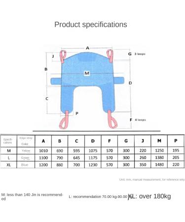 Patient Lifting Slings Harness for Disabled Seniors Transfer Belt Dynamic Aids Harness with Head Support Patient Transfer Belt Lifting Harness Grey Large - Buy Online on GoSupps.com