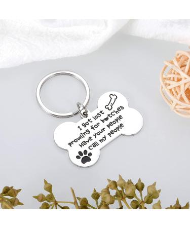 Personalized Funny Gifts for Cat and Dog Lovers - Stainless Steel Pet Tag for Dogs and Cats - Perfect Birthday or Christmas Gift for Son, Daughter, or Bestie - Buy Online on GoSupps.com