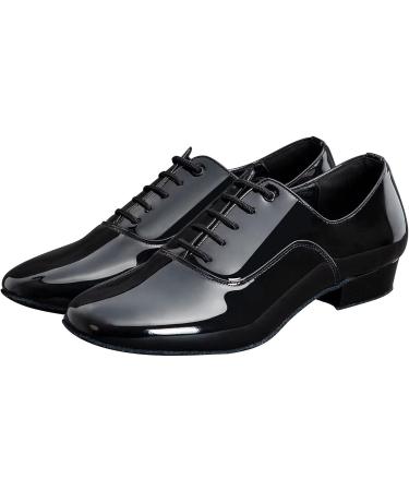 ARCLIBER Men's Ballroom Dance Shoes - PU Leather Tango Salsa Latin Sole, Black, Size 13 - Buy Online on GoSupps.com