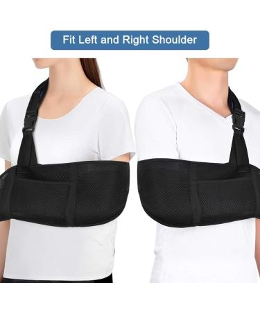 Buy Arm Sling - Breathable Shoulder Immobilizer for Broken Arm Rotator Cuff Injury & Fracture Pain Relief - International Shipping Available - Buy Online on GoSupps.com