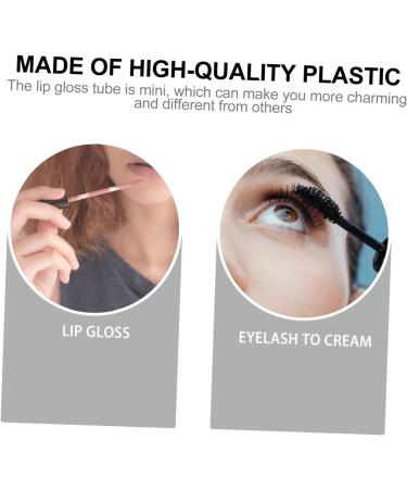 Healeved 30 Pcs Mascara Empty Tube Eyelash Cream Tube DIY Makeup Mascara Bottle Lip Gloss Tube Plastic Silver 1 g (Pack of 1) Silverx3pcs - Buy Online on GoSupps.com