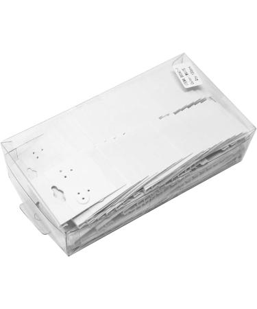 Mooca 1.5 x 2 White Hanging Earring Cards - 100 Pieces - Buy Online on GoSupps.com