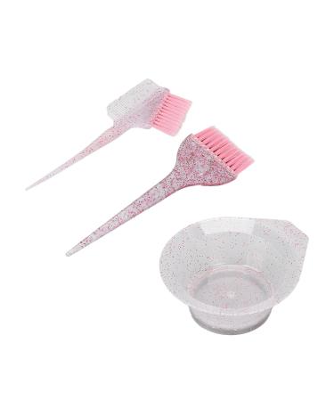 Hair Dye Brush Set - Ergonomic Handle 3 Pack for Home Use (Pink) | Perfect for Vibrant Color Application - Buy Online on GoSupps.com