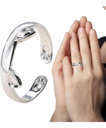 Pisamhid Cat Earrings - Open Design Cute Jewelry Gifts for Women & Girls - Perfect for Weddings Valentine's Day & Special Occasions - Buy Online on GoSupps.com