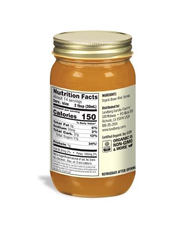 Lundberg Organic Sweet Dreams Brown Rice Syrup - Natural Sugar Substitute (21 oz) - Buy Online on GoSupps.com