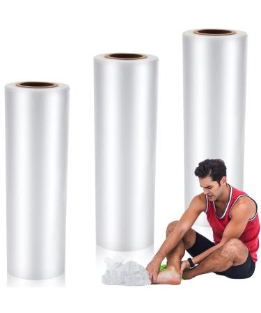 3 Rolls Small Ice Packs Disposable 9 x 7 Inch Storage Bags for Ice Easy to Tie Ice Mini Bags for Injuries Athletic Trainers Athletic Training Rooms 40 Bags Per Roll