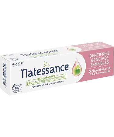 Natessance Organic Sensitive Gum Toothpaste 75ml - Buy Online on GoSupps.com