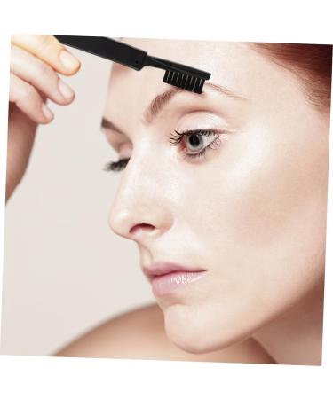 minkissy Lash Comb Makeup Mascara Brush Folding Eyebrow Brush Eyebrow Spoolie Eyebrow Brush Makeup Eyebrow Comb Folding Eyebrows Comb Makeup Brush Eyelash Comb Dual Purpose Brush Spiral 15.2*3cm Black - Buy Online on GoSupps.com