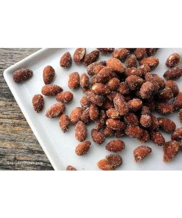 Jaiccha Ghasitaram Rakhi Gifts for Brothers Rakhi Dryfruits - Honey Coated Roasted Almonds 200 GMS in Brown Paper Pouch with Rudraksh Rakhi - Buy Online on GoSupps.com