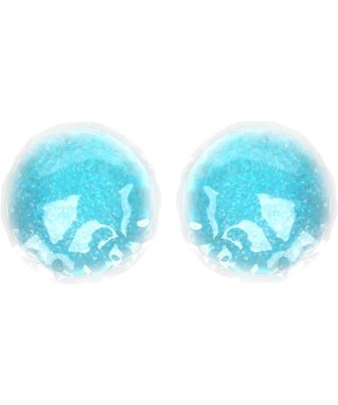 Dioche Cooling Eye Gel Pack Swelling Relief for Men Women AntiFatigue Dry Dark Circles Blue Round - Buy Online on GoSupps.com