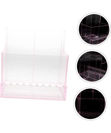 POPETPOP 4 Pcs Storage Rack Nail Technician Desk Organiser Nail Bit Organizer Nail Tech Organizer Drill Bit Display Nail Drill Machine Drill Bit Holder Manicure Plastic Brush Holder 10.3x9.7cmx4pcs Pinkx4pcs - Buy Online on GoSupps.com