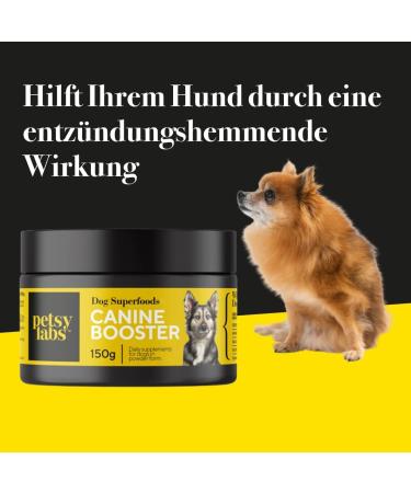 Petsy Labs Canine Booster - Green Lip Mussel Powder (6 x 150g) | Dietary Supplements for Dogs | Boost Immune System & Joint Mobility - Buy Online on GoSupps.com