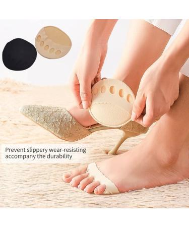 Ball of Foot Cushions - Metatarsal Pads for Pain Relief | Invisible Socks for Men & Women | Reusable Honeycomb Fabric Forefoot Pads for High Heels & Running - Buy Online on GoSupps.com
