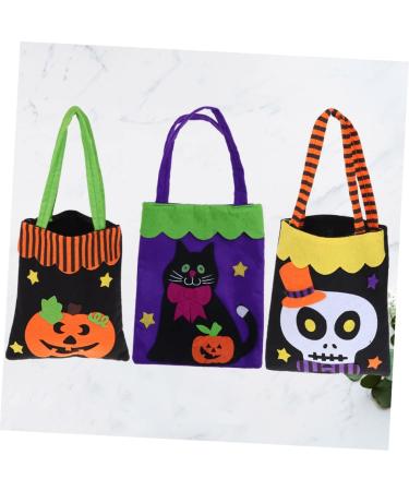 PRETYZOOM 3pcs Halloween Handbag Candy Bag Candy Bags Candy Halloween Candy Bag Props Portable Child - Buy Online on GoSupps.com