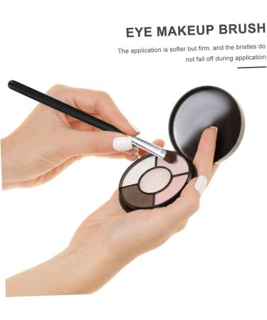 Baluue 14 Pcs Eye Makeup Brushes Elf Lip Balm Eyeshadow Brush Small Makeup Brush Face Cosmetic Wood Black - Buy Online on GoSupps.com