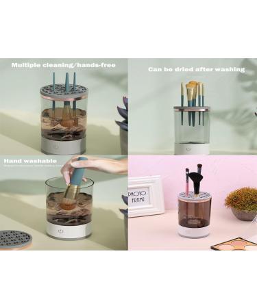 Brushly Pro Automatic Makeup Brush Cleaner - Upgraded Electric Spinner for All Sizes | Fast & Effective Cosmetic Brush Cleaning - Buy Online on GoSupps.com