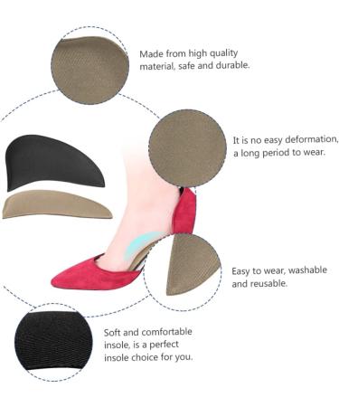 6 Pair Foot Arch Pads & Insoles for Flat Feet - Ultimate Foot Support & Comfort - Buy Online on GoSupps.com