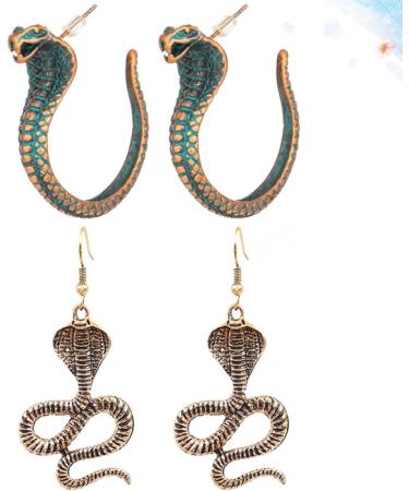 SOIMISS 4 Pairs Earrings Earring Cuffs for Women Earings for Women Long Silver Eardrop Popularity Miss - Buy Online on GoSupps.com