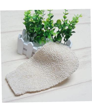 TOSSPER Bath Hemp Gloves - Exfoliating Shower Mittens for Spa-like Skin Care | International Shipping - Buy Online on GoSupps.com