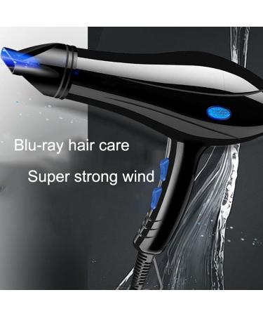 Healthy Ionic Hairdryer 2200W Ionic Conditioning Hair Dryer Professional Blu-Ray Hair Dryer Airflow Concentrator Fast Drying and Low Noise Powerful Fast Dry Hair Dryer 2 Speed 3 Heat Setup Small Gift - Buy Online on GoSupps.com