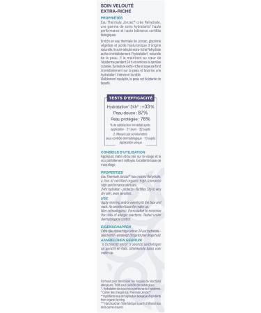 Eau Thermale Jonzac Organic Cosmetic Rehydrate Extra-Rich Moisturizing Cream 50 ml - Buy Online on GoSupps.com