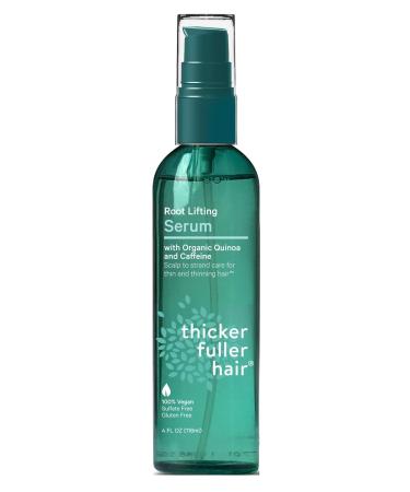 Thicker Fuller Hair Serum Root Lifting Sulfate Free 4 Ounce (Pack of 2) - Buy Online on GoSupps.com