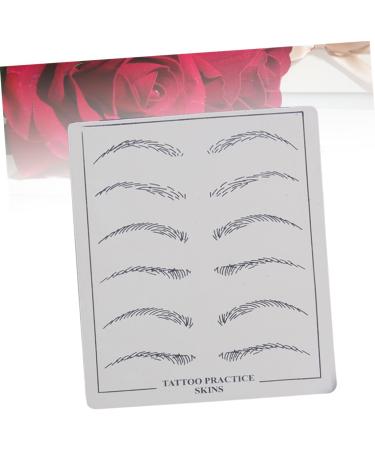 Beavorty Eyebrow Microblading Skin 6 Pcs Eye Brow Shaping Kit Eyebrow Training Skin Eyebrow Practice Skin Eye Brow Practice Skin Set Eyebrows Eyebrow Trimming Eyebrow Microblading - Buy Online on GoSupps.com