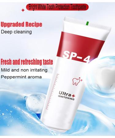 Yayashi SP-4 Toothpaste 120g - Fresh Breath & Whitening Tooth Care | Brightening & Stain Removing Formula - Buy Online on GoSupps.com