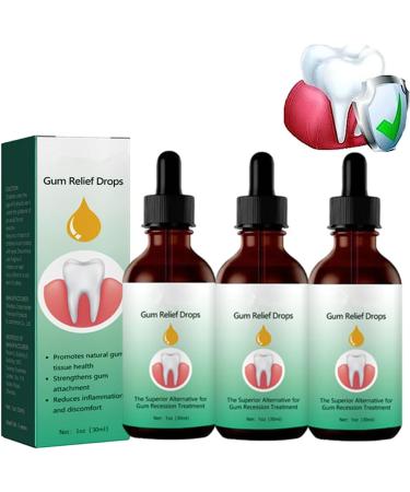 EXQST Gum Regrowth Drops 30ml Gum Rejuvenation Drops for Gum Restoration Oral Care Drops Gum Restore Plus
