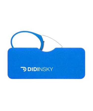 Didinsky - reading glasses for women and men |Compact light edgeless |Ideal for trips read product labels |Unisex comfortable |With adhesive strips for fastening - Orsay small 2.5 x
