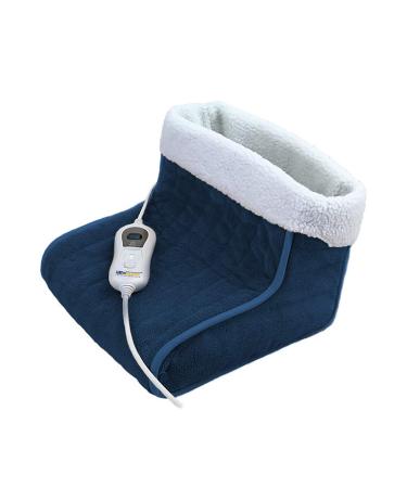 NEWSUMIT Foot Warmer - Boot Foot Warmer - Soft Touch - Pain Relief - 3 Temperature Levels - Fast Heat - Protection Auto Off 90min.