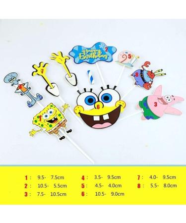 9 Pcs Limited Edition Cake Topper-Cartoon Theme Cake Topper For Theme Birthday Party Decoration Supplies - Buy Online on GoSupps.com
