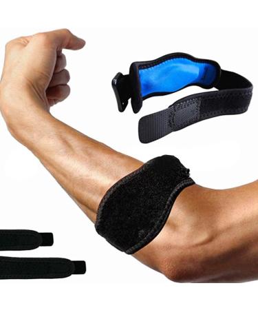 CALIDAKA Unisex Tennis Elbow Brace with Compression Pad - Rose Red | Reduce Joint Pain for Sports & Daily Use - 1pc - Buy Online on GoSupps.com