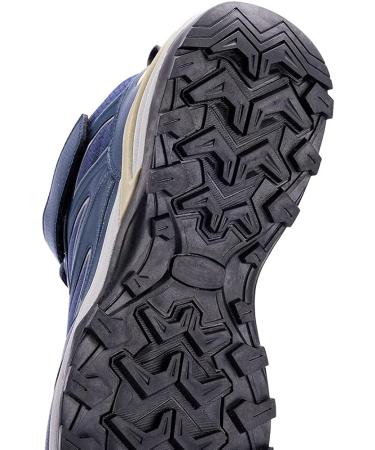 FitVille Wide Hiking Boots with Arch Support - Non Slip Trekking Shoes for Men Women - Sturdy Core Navy Blue - Buy Online on GoSupps.com