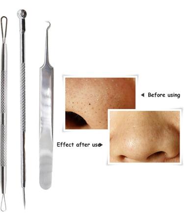 Acne Needle Needle Tool Face Cleaning Blackheads Acne Removal Comedone Extractor Black Head Blemish Pimple Remover Tool Pore Cleaner (Color : 5pcs Style 1) - Buy Online on GoSupps.com