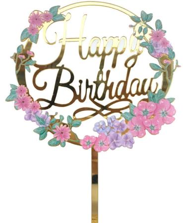 Video Game Cake Topper Mining Theme Happy Birthday Cake Decorations Kids Party Supplies Cute Glitter Gaming Party Favors for Boys Girls Adults Birthday Perfect Cake Decor for Game Fans (Style A) - Buy Online on GoSupps.com